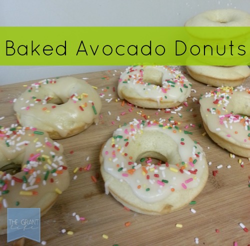 Easy Baked Avocado Donuts